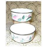 MIKASA F3003 SILK FLOWERS SOUFFLE & NESTING BOWLS
