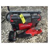 Craftsman Radio + Vacuum + Charger