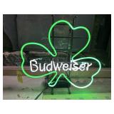 Budweiser Clover Sign