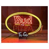 Bud~Pizza Sign
