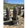 3 Flyght PL-7040 180 vertical submersible pumps and equipment