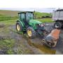 2012 JOHN DEERE 5075M TRACTOR WITH SWEEPER ATTACHMENT