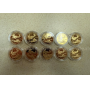 Ten (10) Proof Gold Eagles Coins in Caps 