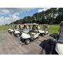 Lot of (22) Ezgo Golf Carts Electric