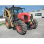 2012 Kubota M135GX Tractor - Side Flail, Rear Flail, and Boom Mower
