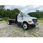 2003 Ford F-650 Flatbed Truck