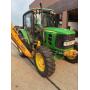 2010 John Deere 6430 Premium Tractor with Tiger Boom Mower