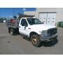 2004 Ford F-350 SD XL 4WD DRW w/ Stainless Steel 9 Ft. Dump Box & Boss Plow
