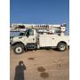 2007 International 7300 with Altec DM47-TR Digger Derrick Truck