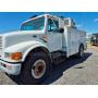 2002 International 4700 Service Truck with Crane