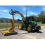 2016 John Deere 6115M w/ Alamo Boom Mower