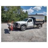 2005 Ford F-450 SD Dump Truck w/ Plow