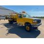 1997 Ford F-450 4x4 Airport Runway/Ramp Deicer truck with 50' spray boom