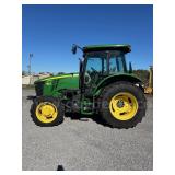 2018 John Deere 5100E with Side Mower