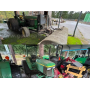 2 Lots: John Deere Tractors (2155 w/ Sweeper & 1070)