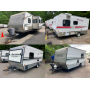 20 Lots: Variety of Venture Travel Trailers