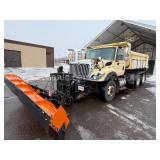 2011 International 7400 Tandem Axle Dump Truck w/ Plow Equipment / Sander