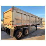 2005 32' ALUMINUM DUMP TRAILER