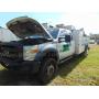2015 Ford F-550 4X4 w/ Utility Body and Crane