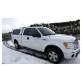 2012 Ford F150 4WD Extended Cab Pickup Truck /Topper and Storage Compartment