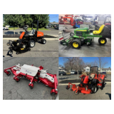 9 Lots: Variety of Mowing Equipment