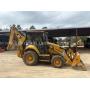 2 Lots: CAT & John Deere Backhoes
