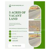 Buildable 5 Acres of Vacant Land Close to Palmdale Blvd