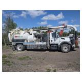 2009 International 7400 Vac-Con Single Axel Flusher HydroVac Truck