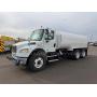 2016 Freightliner Ledwell 4,000 Gallon Water Tank Truck
