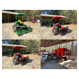 4 Lots: Golf Course Mowers and Vac Sweeper