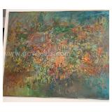 1962 SIGNED OLD FINE FRAMED ARTWORK FROM MORRIS SHULMAN