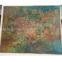 1962 SIGNED OLD FINE FRAMED ARTWORK FROM MORRIS SHULMAN