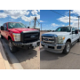 2 Lots - 2011 Ford F-250 SD XLT Crew Cab 4WD Pickup Trucks
