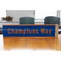 Champions Way Street Sign Used at Knicks Championship Parade