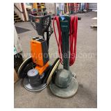 Lot of 5 Floor Scrubbers