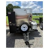 Gas Fired Wood Burning Commerical Barbecue Smoker
