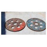 LA2 Pair Good Condition SBC 168 tooth Flex Plates