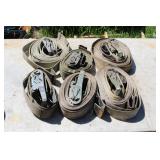 LB3 Lot of 6 2" Ratchet Straps