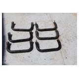 LA1 SIX Solid Steel 3/4" Steps/Handles ~8" Wide