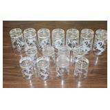DRH MCM Gazelle by Federal Glass Drinking Glasses