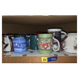 K5D Large Lot of Coffee Mugs