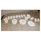BR2 Large Lot  Fleurette Anchor Hocking Fire-King