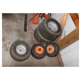 BW1 Assorted Lawn Tractor Tires & Wheels NO SHIP