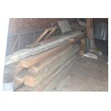 Garage LARGE! Pile Llmber 2X&LG Posts Some 23'