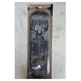 111 Nostalgic Tin Thermometer Buck Country New