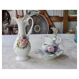I Lefton China Pitchers & 1 Bowl