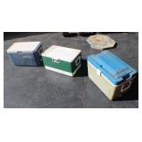 D 3 Coolers In Decent Condition