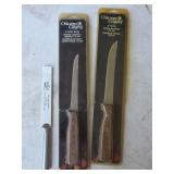 4A2 NEW 2 Chicago Cutlery/1 Rada Cutlery Knives