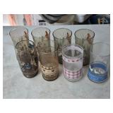 4A4 Flat of Miscellaneous Drinking Glasses