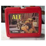 5A4 1987 Thermos Alf Plastic Lunch Box NO Thermos